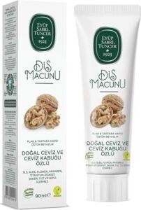 Doğal Ceviz Özlü Diş Macunu, Ceviz Aromalı, 90ML