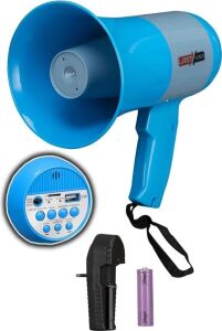 Lastvoice Mgf-50 USB Şarjlı El Megafon 50 Watt Kayıt USB Siren (Şarj Aleti Içerisinde)