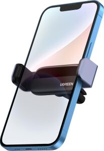 Araç Telefonu Tutucu Döndürme Alüminyum Kol iPhone ile Uyumlu Galaxy Huawei Redmi (Siyah)