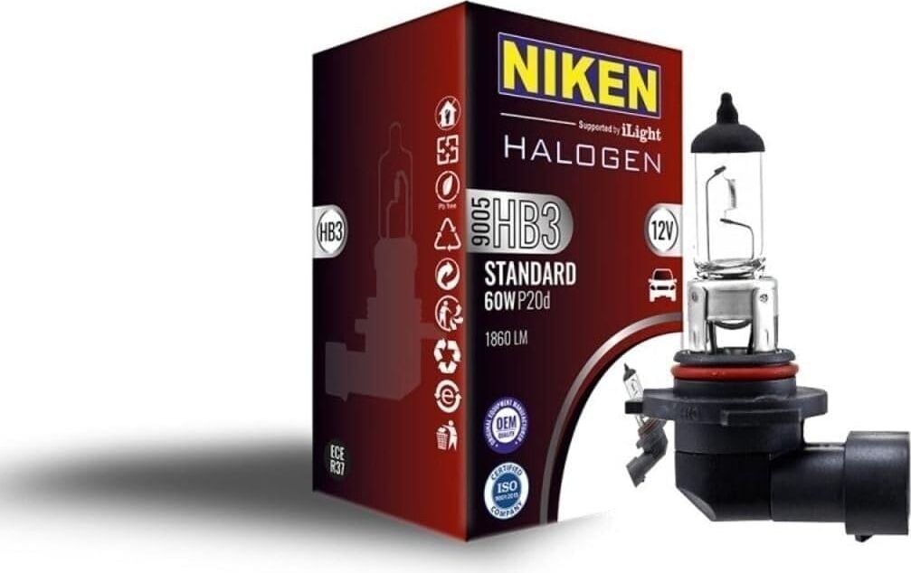 Ampul  12V 9005 (Hb3) 60W Halojen P20D Nkn 062 001 01 16