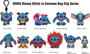Kostümlü Stitch Klipsli Figür