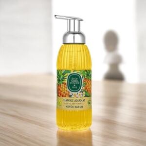 Doğal Zeytinyağlı Köpük Sabun Hawaii Ananas 500 ml