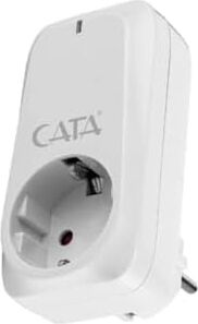 4000 W Akım Korumalı Çocuk Korumalı Topraklı Priz - 918 Joule - Beyaz - CT-9186