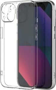 Apple iPhone 13 ile Uyumlu Kılıf Şeffaf Kamera Korumalı Soket 3D