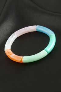 Zr Model Silindir Plastik Bileklik