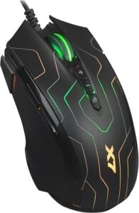 X89 Siyah-Labirent Optik 2400 Dpı Gamer Mouse
