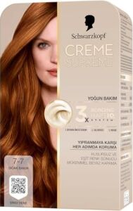 Creme Supreme Saç Boyası 7-7 Bakır