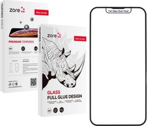 Zore Ile Uyumlu 16 Plus Zore Rika Premium Temperli Cam Ekran Koruyucu Siyah