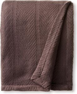 Eddie Bauer - Ikiz Battaniye, Hafif Pamuklu Yatak, Her Mevsim Için Ev Dekoru (Balıksırtı Mantarı, Ikiz)
