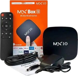 2.4g Wifi Tv Box Medya Oynatıcı Tv Uyumlu Mx Box Kutusu Android Tv