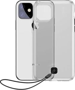 Transparent Key, 11 Pro Cep Telefonu Kılıfı, Şeffaf/ Füme