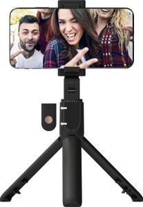 Jopus Talent Bluetooth Telefon Tripod Selfie Çubuğu, Uzaktan Kontrollü Kumandalı, 19.5 Cm, 270° Dönebilir, Katlanabilir