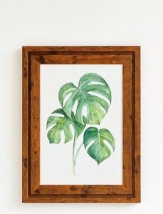 Premium Serisi 20 * 30 cm Ahşap Resim Çerçevesi