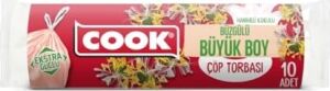 Büzgülü Kokulu Büyük Boy Çöp Torbası (Hanımeli)