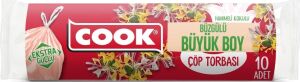 Büzgülü Kokulu Büyük Boy Çöp Torbası (Hanımeli)