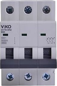 4VTB-3B50 Otomatik Sigorta 4,5ka B Tipi 3 Kutup 50A