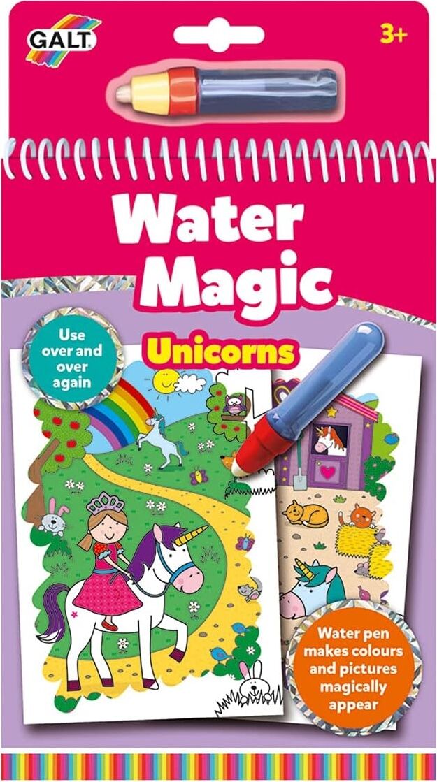 Galt Water Magic Unicorns Boyama Kitabı, +3 Yaş