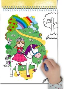 Galt Water Magic Unicorns Boyama Kitabı, +3 Yaş