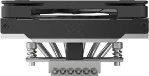 Scythe Big Shuriken 4 Low Profile Cpu Cooler, 120MM Slim Fan, Intel & Amd Uyumlu, Sessiz Işlemci Soğutucu - Siyah