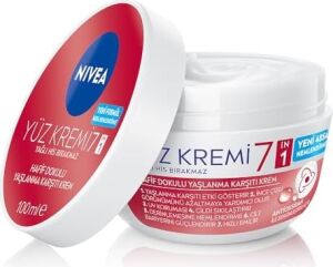 Yaşlanma Karşıtı Yüz Kremi 100 Ml, 24 Saat Nemlendirici Yüz Kremi, Uv Koruması