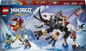 Zilvar ve Ejderha Canavar Grimtak 71863-7 Yaş ve Üzeri Çocuklar Için Nya, Zilvar ve Ejderha Formunda Kai Minifigür Içeren Yaratıcı Oyuncak Yapım Seti, Hediye Fikri (232 Parça)