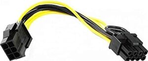 4295 Pcie 8 Pin (6+2) Pci-E Ekran Kartı Power Güç Çevirici Dönüştürücü Adaptör