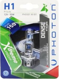 Ampul H1 12V 55W Xtreme Vision +%150 Fazla Işık (Tekli Blister) Pht PH5501 Xv B1