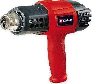 Sıcak Hava Tabancası Te-Ha 2000 E (2.000 W, 3 Sıcaklık Seviyesi: 50–550°C, Hava Debisi Anahtarı, Soğuk Hava Modu, Kapsamlı Başlık Aksesuarları Dahil) - 4520195