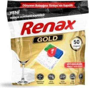 Gold Bulaşık Makinesi Kapsül Deterjanı 50 Adet
