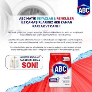 Deterjan Matik Beyazlar & Renkliler 6 kg