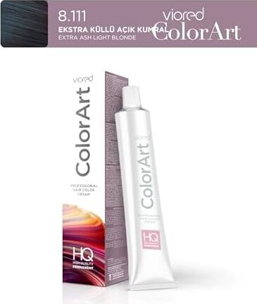 Profesyonel Tüp Saç Boyası 60 ml 8.111 Ekstra Küllü Açık Kumral