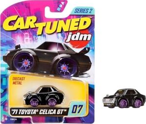 Jdm Seri 2 1971 Toyota Celica Gt, Siyah, Diecast Metal Oyuncak Araba, Koleksiyon Arabası
