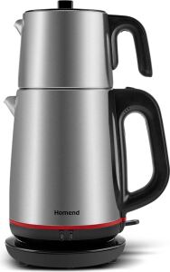 1711H Çelik Çay Makinesi Inox Siyah