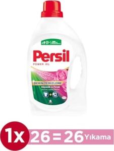 Power Jel Derin Temizleme Plus Gülün Büyüsü 26 Yıkama Sıvı Çamaşır Deterjanı 1 x 1690 ml