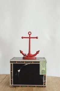 Warm Design Çapa Figürlü Yüzük Tutucusu