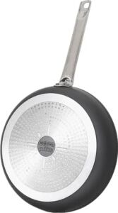 Titanium 26CM Tava, Çelik Sap Metalik Gri