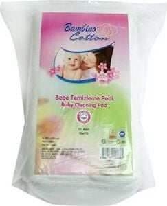 60'lı Bebek Temizleme Pamuğu