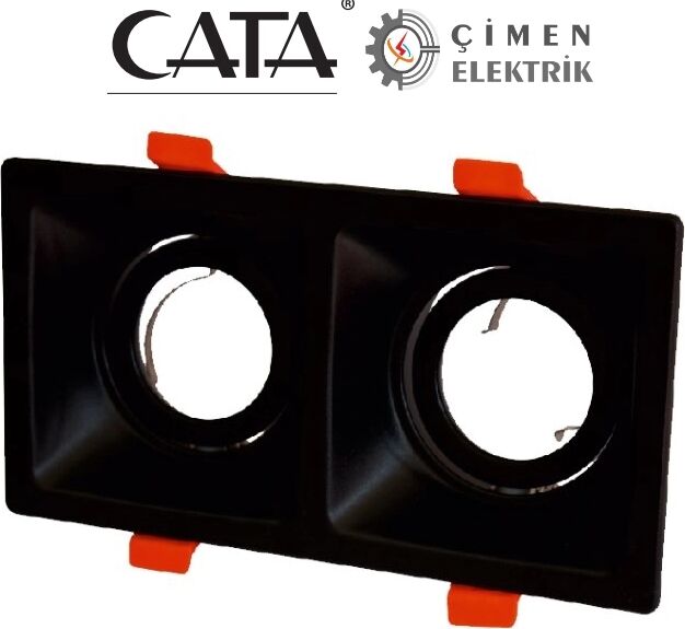 Cata Ct 5005 Ikili Siyah Spot Kasası