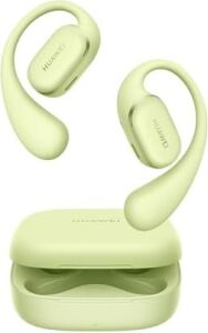 Freearc Açık Tasarımlı Kulaklık, Yüksek Ses Kaliteli Bluetooth Kulaklık, Güvenli Uyum ve Konfor, IP57 Suya Dayanıklılık, 28 Saat Çalma Süresi, Sporcu Kulaklıkları, Ios & Android, Yeşil