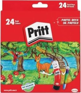 Pritt 24'lü Pastel Boya - Karton Kutu