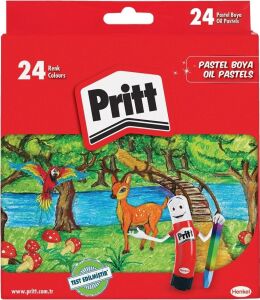 Pritt 24'lü Pastel Boya - Karton Kutu