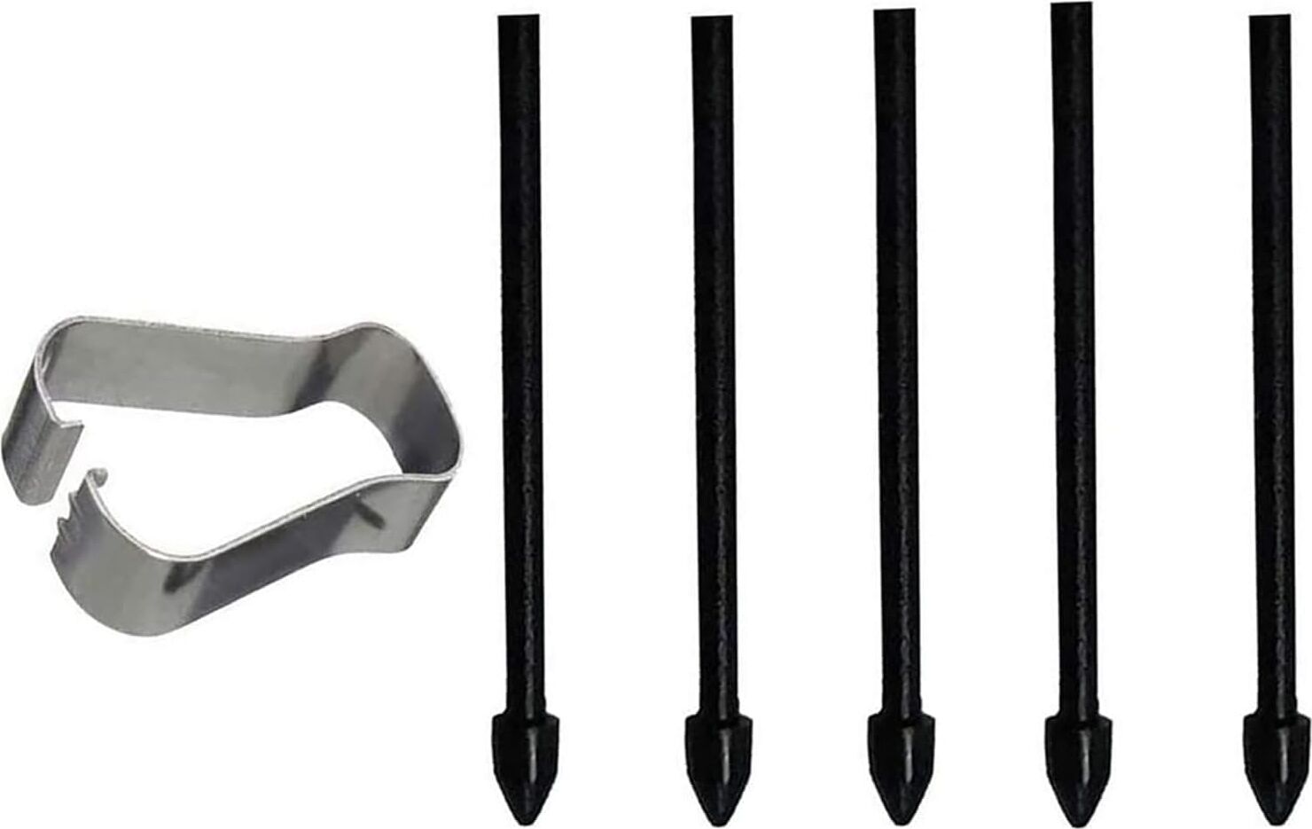 Kalem Değiştirme Uçları, 5 Adet Yedek Uç Seti, Yumuşak Stylus Kalem Uçları ile Araçlar ve Plastik Kutu, Çoğu Tab S7, Tab S6, Note 10, Note 20 ve Tüm Versiyonlar Için Uyumlu