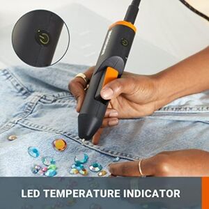 WX746.9 Makerx 20V Profesyonel Sıcak Mum Silikon Tabancası + 10 Silikon