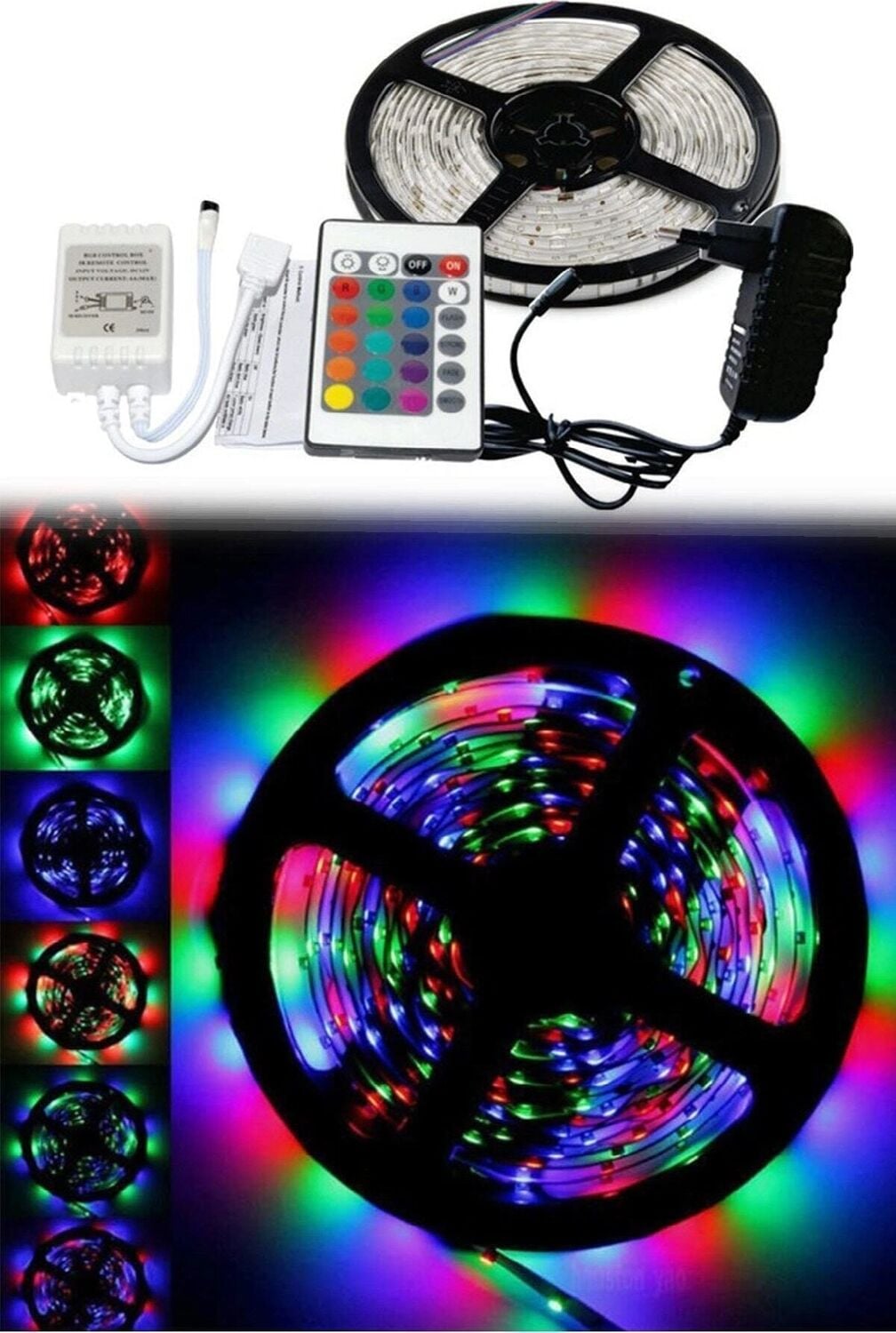 Akıllı Ampul E27 Duy 12 Watt Mavi Işık Dim Özelliği Turuncu Renk - E27 Duy Tipi - Ev & Mobilya
