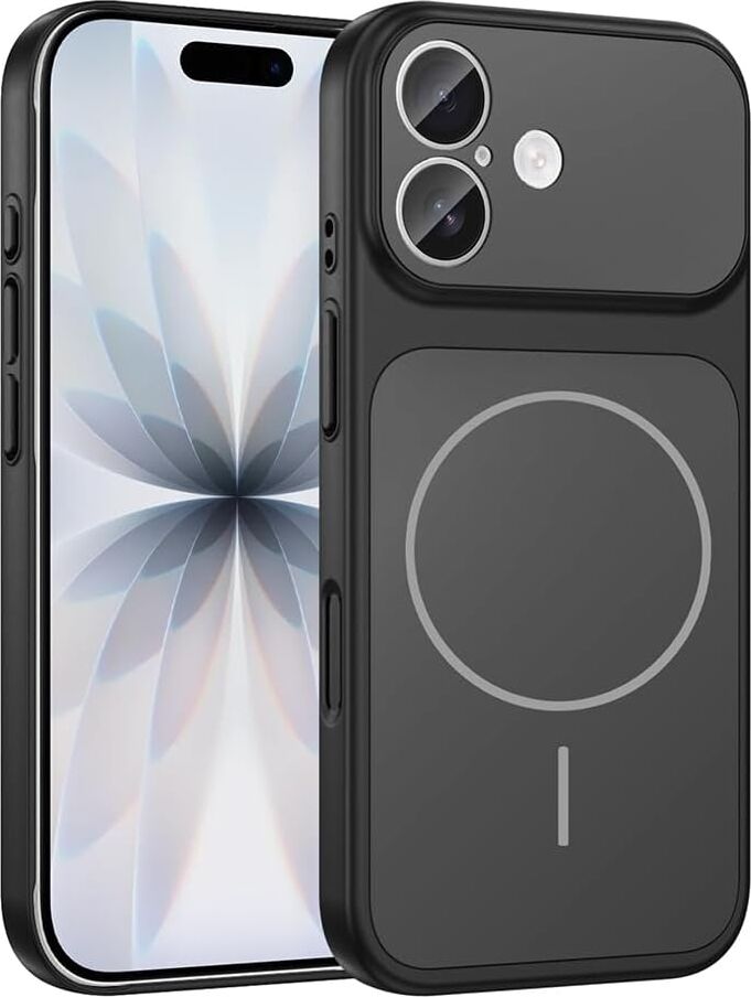 Spia Apple iPhone 17 ile Uyumlu Kılıf Siyah Sorm Kablosuz Şarj Özellikli Kapak (Apple iPhone 17 ile Uyumlu, Siyah)