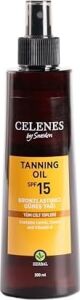 Herbal Bronzlaştırıcı Güneş Yağı, Spf 15+, 200ML