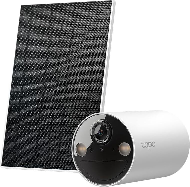 C410 Kıt, 2k 3mp, Renkli Gece Görüşü, Şarj Edilebilir, IP65 Sertifikalı, Yerel/bulut Depolama, 110° Açılı, Güneş Paneli Dahil, Kablosuz Bataryalı Güvenlik Kamerası Kiti