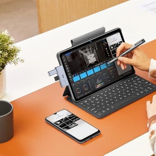 BX21HB Type-C To USB 3.2 USB 2.0 Dönüştürücü Adaptör Hub
