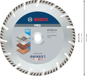 Professional Accessories Elmas Kesme ve Delme Aksesuarları, Disk, Gri, 1 Adet