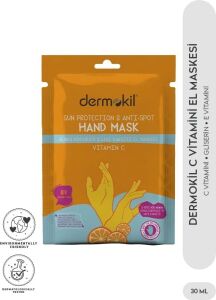 Vitamin C-Güneş Koruyucu ve Leke Karşıtı El Maskesi 30 ml